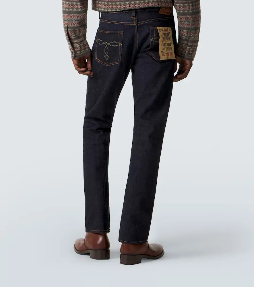 RRL Embroidered bootcut jeans | Thumbnail 6