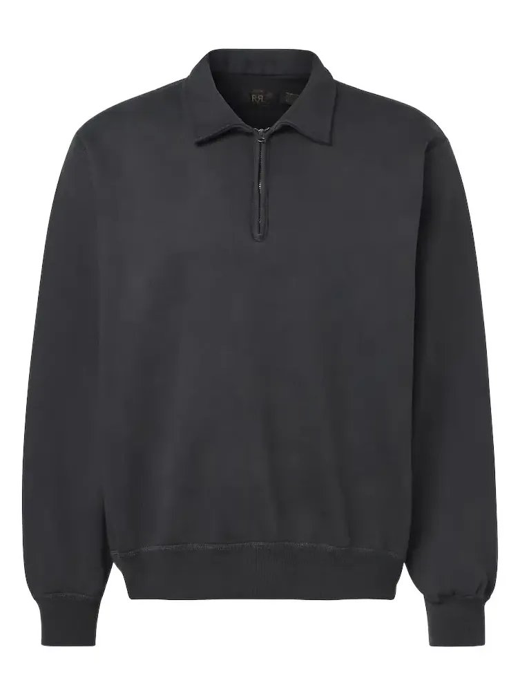 Cotton half-zip sweatshirt Cotton half-zip sweatshirt