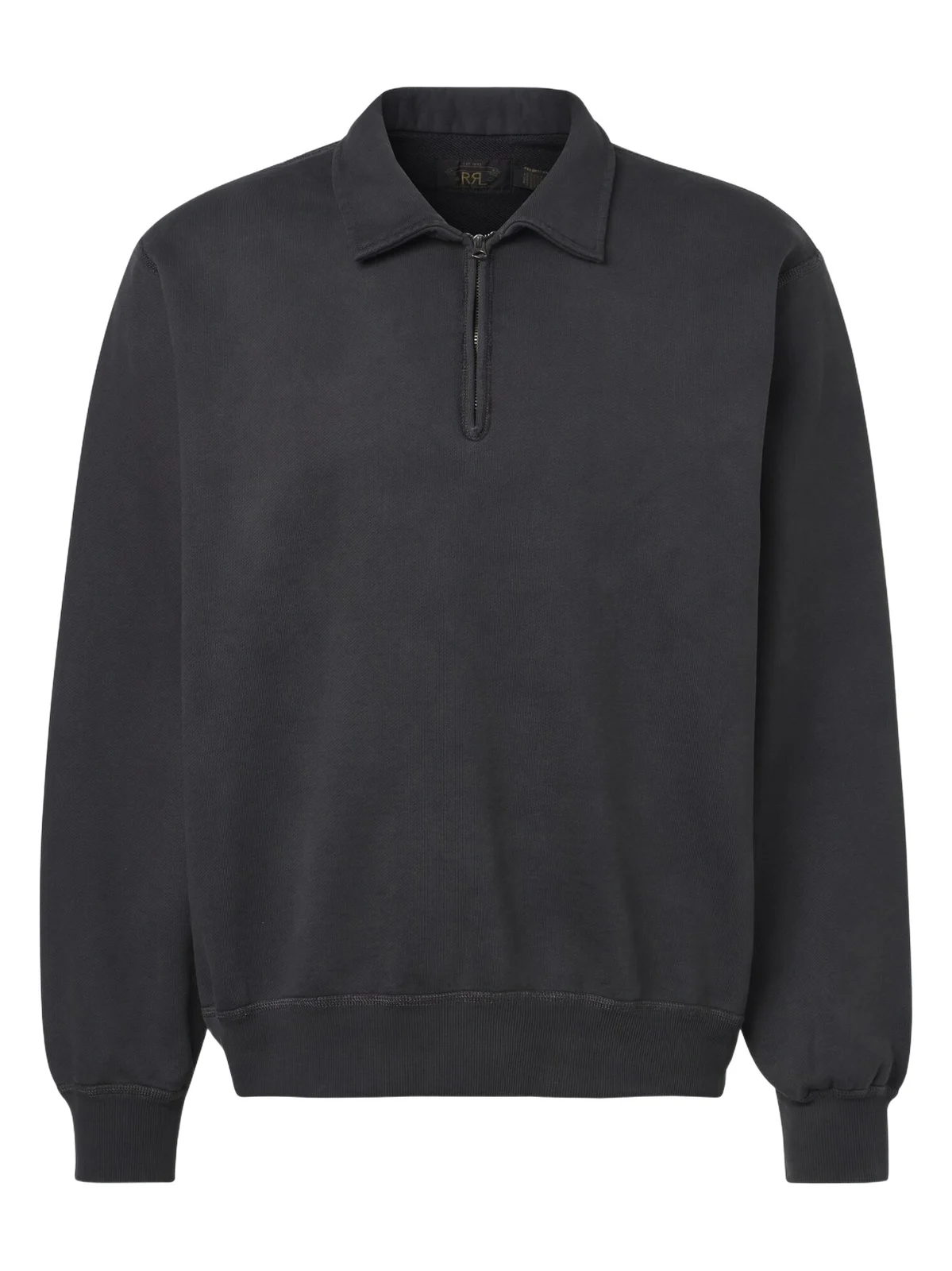 RRL Cotton half-zip sweatshirt