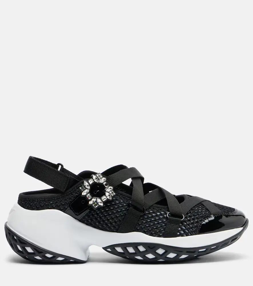 Roger Vivier Viv' Run embellished sneakers | Thumbnail 4 Roger Vivier Viv' Run embellished sneakers | Thumbnail 4