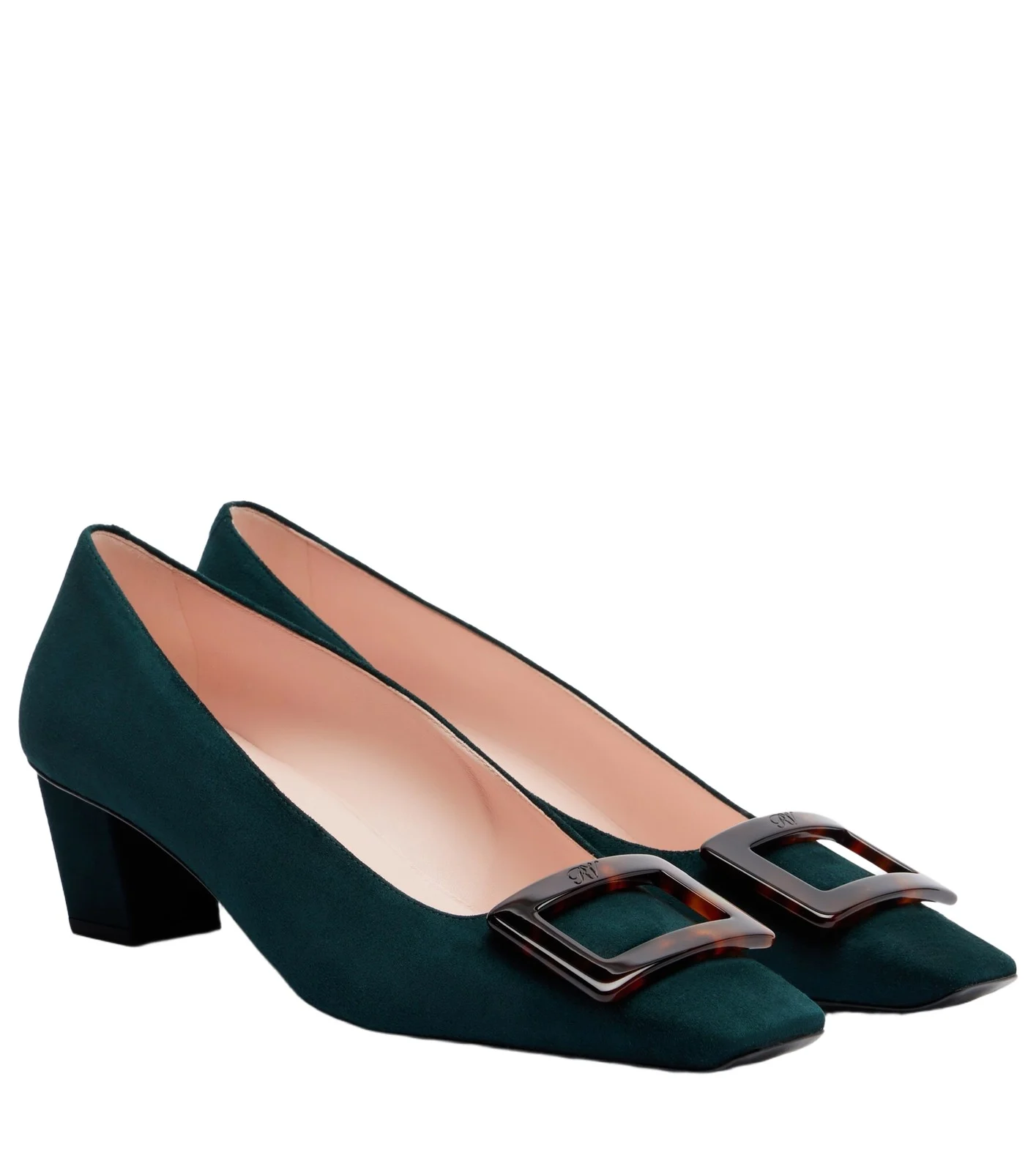 Belle Vivier 45 suede pumps Belle Vivier 45 suede pumps