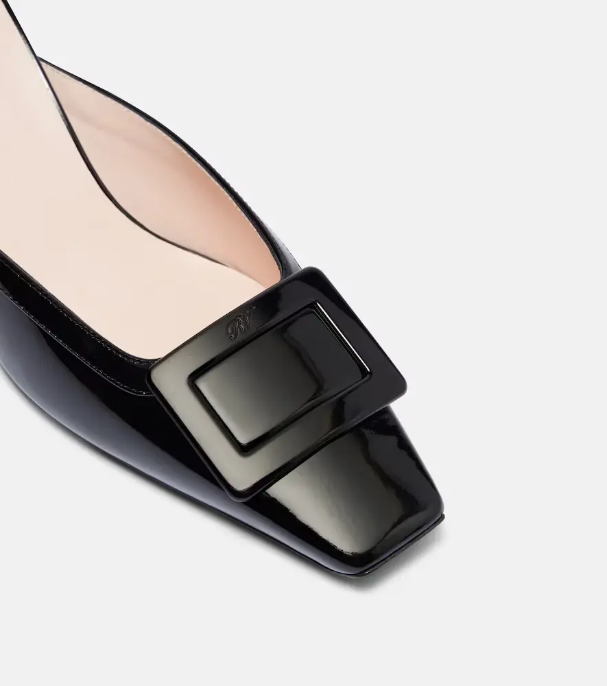 Roger Vivier Belle Vivier 60 leather wedge mules | Thumbnail 2 Roger Vivier Belle Vivier 60 leather wedge mules | Thumbnail 2