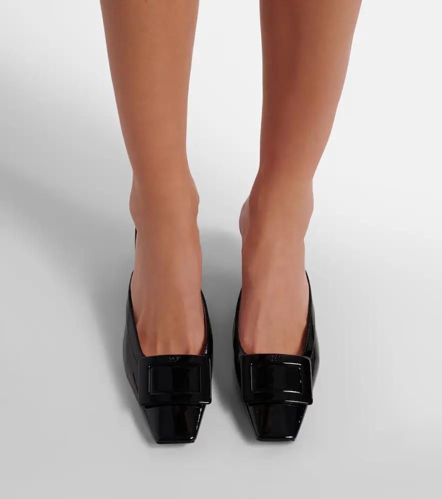 Roger Vivier Belle Vivier 60 leather wedge mules | Thumbnail 6 Roger Vivier Belle Vivier 60 leather wedge mules | Thumbnail 6