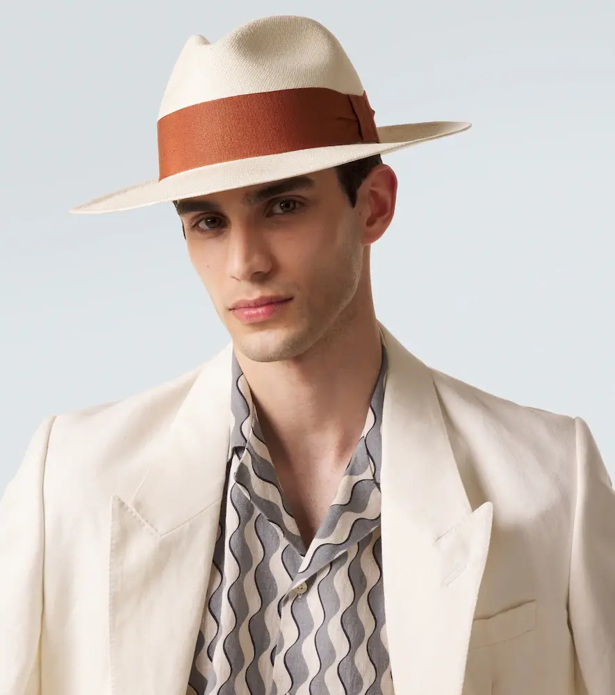 Frescobol Carioca Rafael straw fedora | Thumbnail 4
