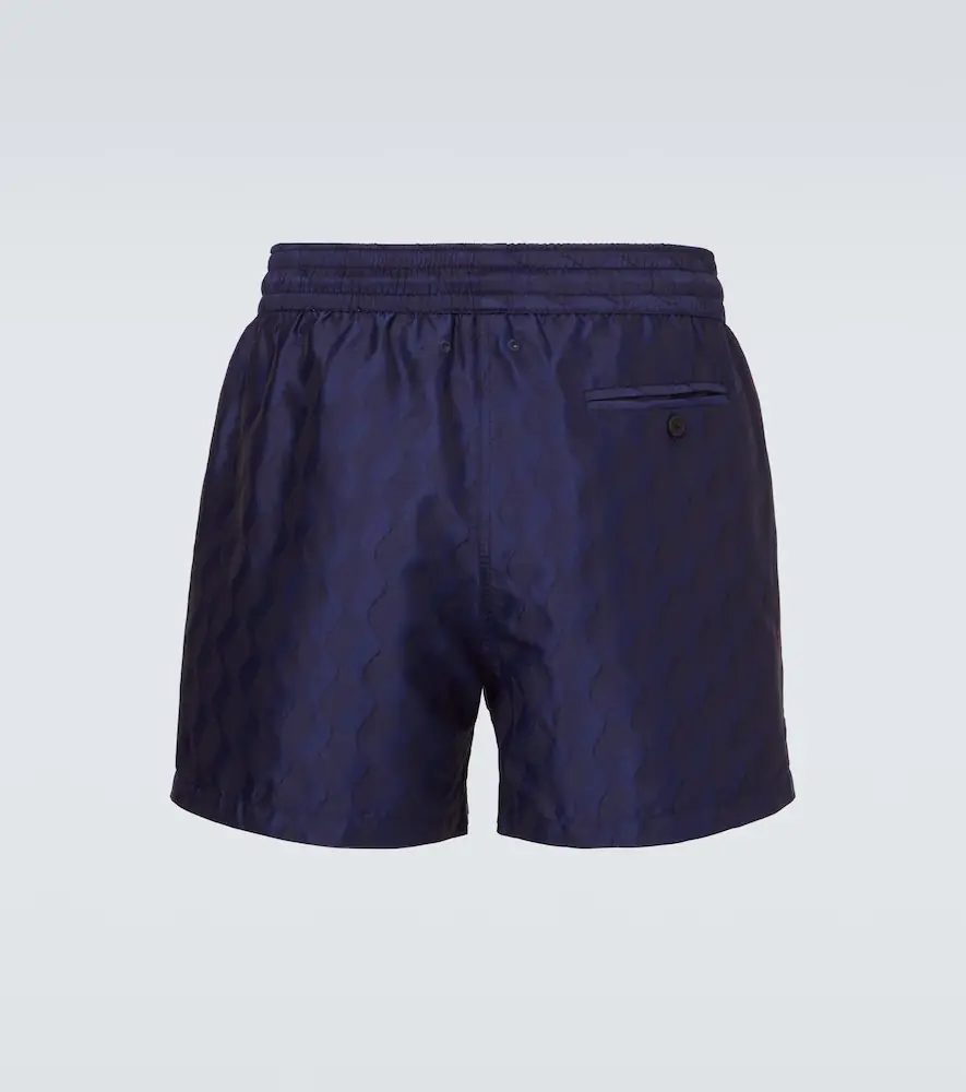 Frescobol Carioca Rio jacquard swim trunks | Thumbnail 2 Frescobol Carioca Rio jacquard swim trunks | Thumbnail 2