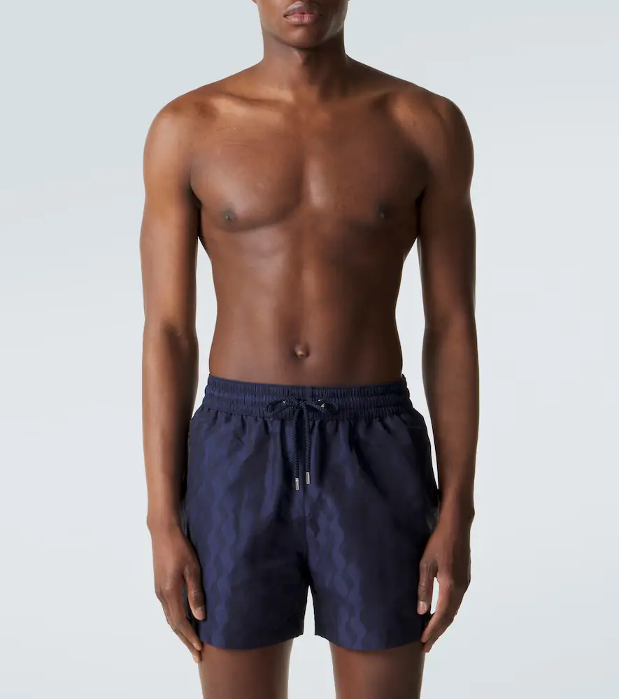 Frescobol Carioca Rio jacquard swim trunks | Thumbnail 3 Frescobol Carioca Rio jacquard swim trunks | Thumbnail 3