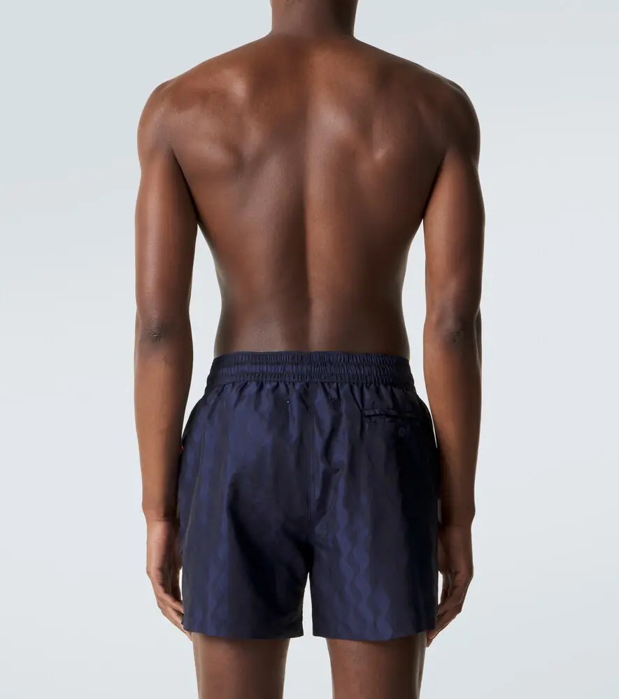 Frescobol Carioca Rio jacquard swim trunks | Thumbnail 4 Frescobol Carioca Rio jacquard swim trunks | Thumbnail 4