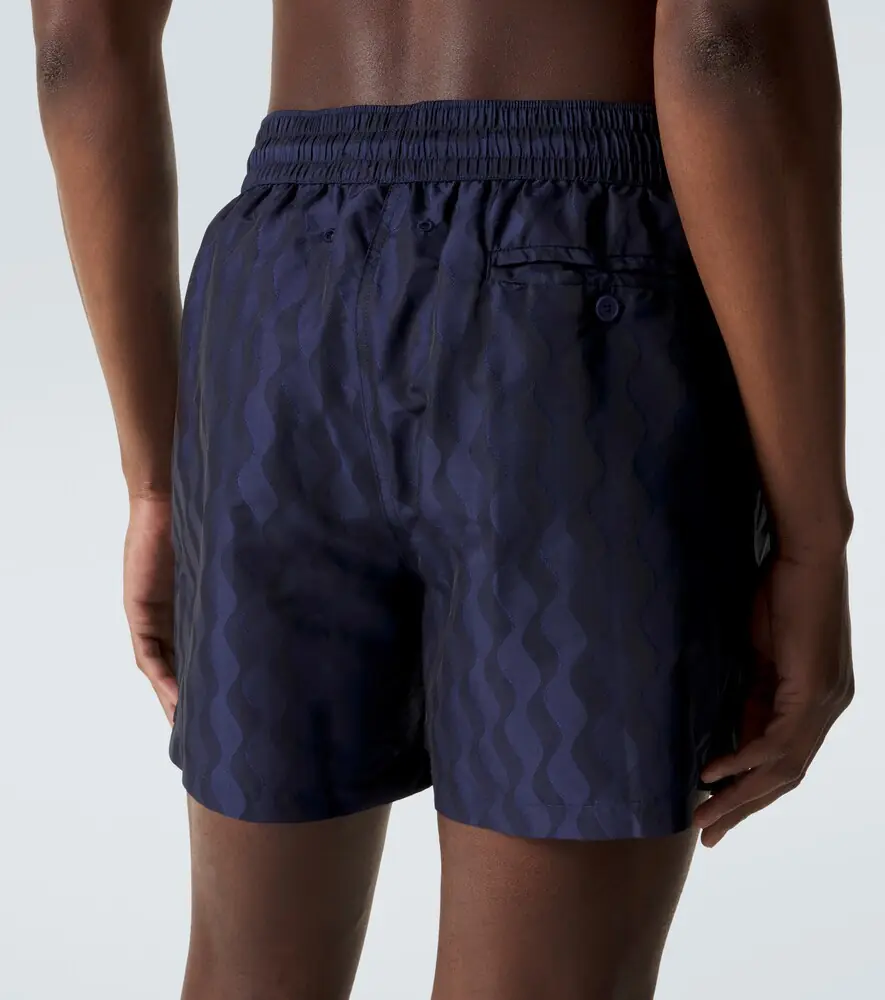 Frescobol Carioca Rio jacquard swim trunks | Thumbnail 5 Frescobol Carioca Rio jacquard swim trunks | Thumbnail 5