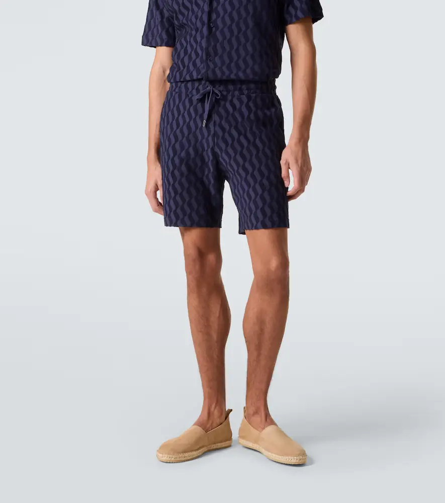 Frescobol Carioca Augusto cotton-blend terry shorts | Thumbnail 2 Frescobol Carioca Augusto cotton-blend terry shorts | Thumbnail 2