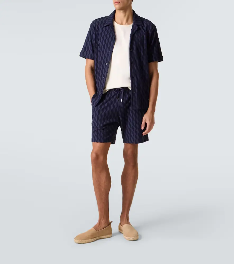 Frescobol Carioca Augusto cotton-blend terry shorts | Thumbnail 3 Frescobol Carioca Augusto cotton-blend terry shorts | Thumbnail 3