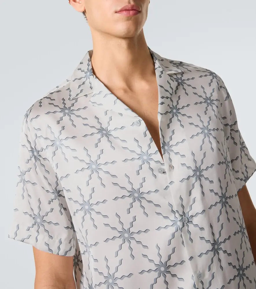 Frescobol Carioca Roberto silk shirt | Thumbnail 5
