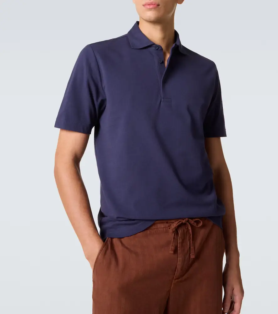 Frescobol Carioca Luca cotton piqué polo shirt | Thumbnail 3 Frescobol Carioca Luca cotton piqué polo shirt | Thumbnail 3