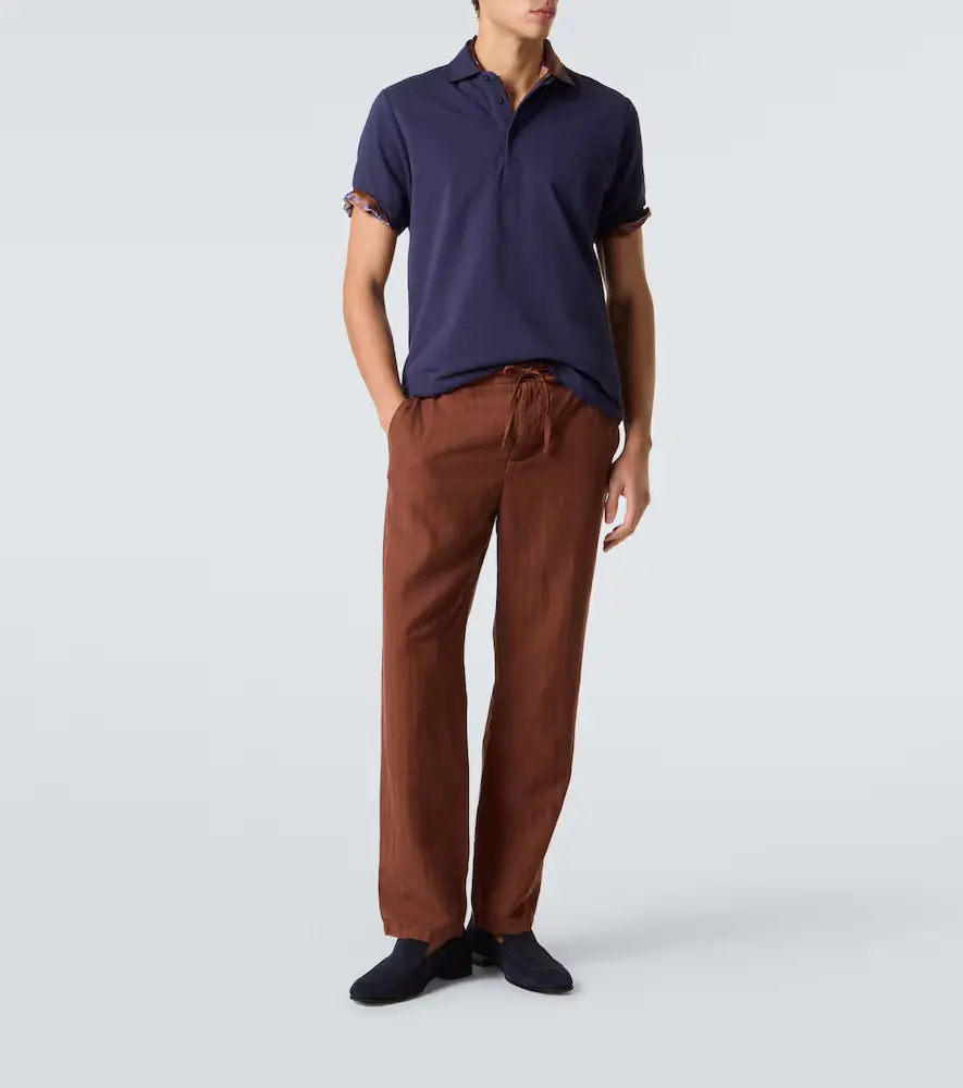 Frescobol Carioca Luca cotton piqué polo shirt | Thumbnail 5 Frescobol Carioca Luca cotton piqué polo shirt | Thumbnail 5