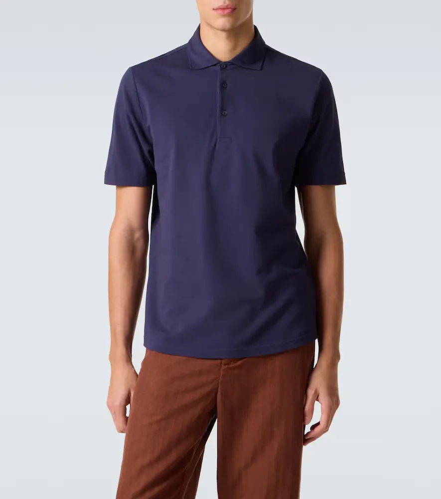 Frescobol Carioca Luca cotton piqué polo shirt | Thumbnail 6 Frescobol Carioca Luca cotton piqué polo shirt | Thumbnail 6