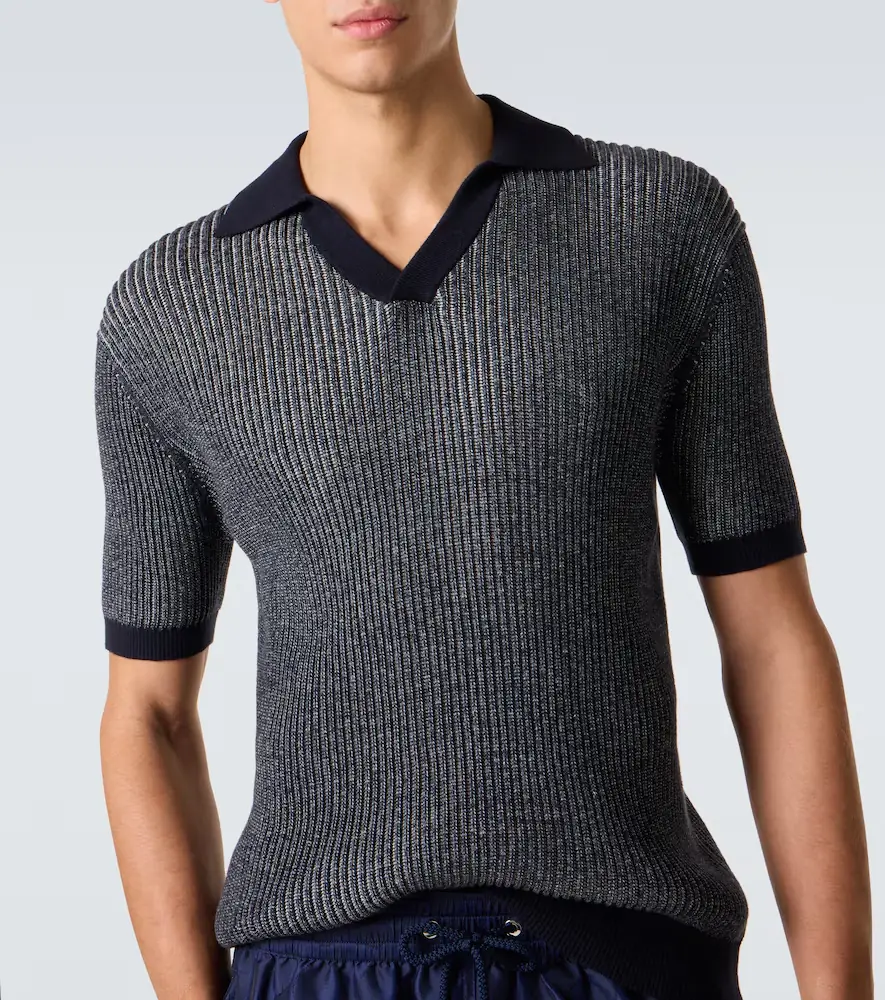 Frescobol Carioca Rino cotton and cashmere polo shirt | Thumbnail 2 Frescobol Carioca Rino cotton and cashmere polo shirt | Thumbnail 2