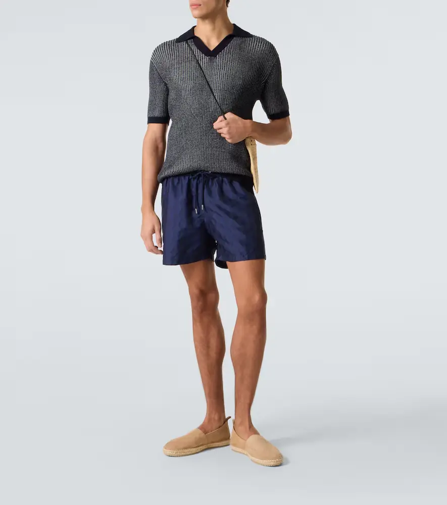 Frescobol Carioca Rino cotton and cashmere polo shirt | Thumbnail 3 Frescobol Carioca Rino cotton and cashmere polo shirt | Thumbnail 3