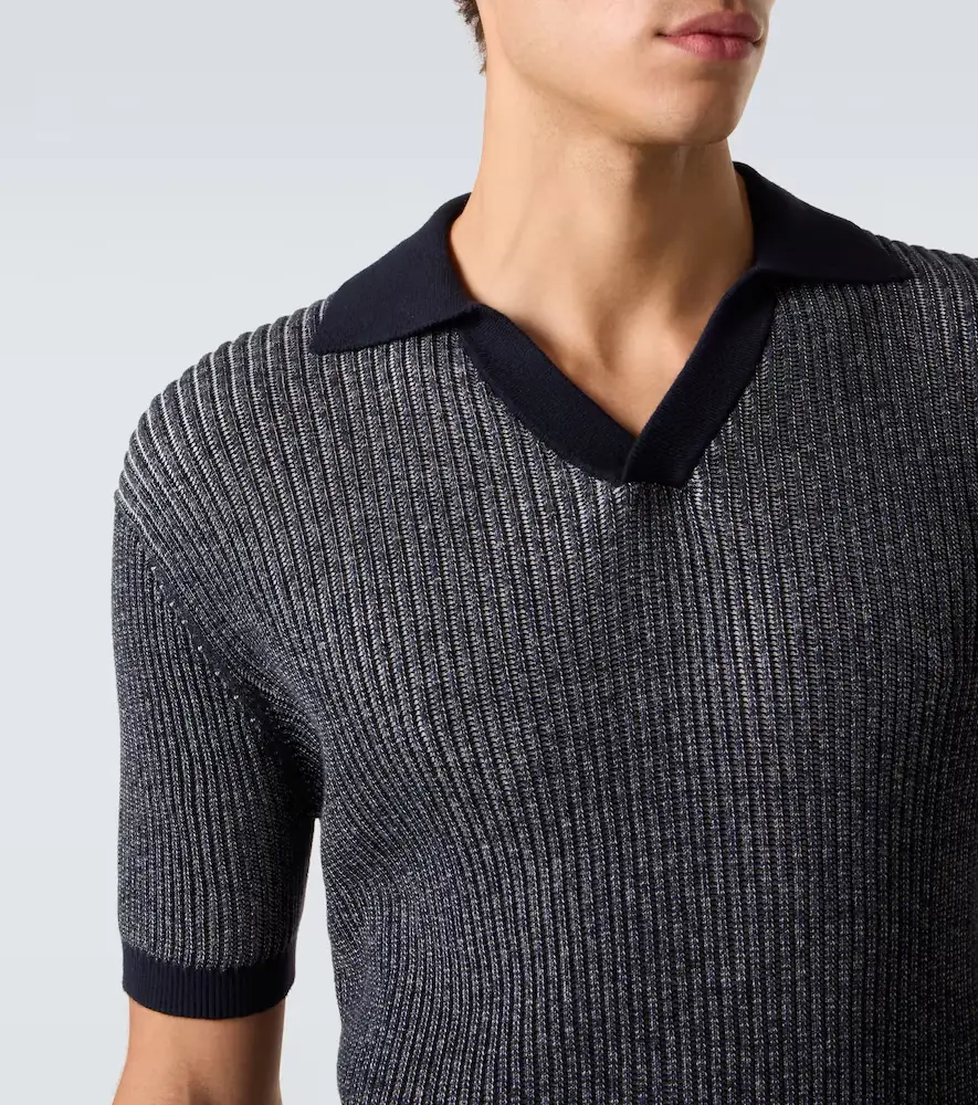 Frescobol Carioca Rino cotton and cashmere polo shirt | Thumbnail 5 Frescobol Carioca Rino cotton and cashmere polo shirt | Thumbnail 5