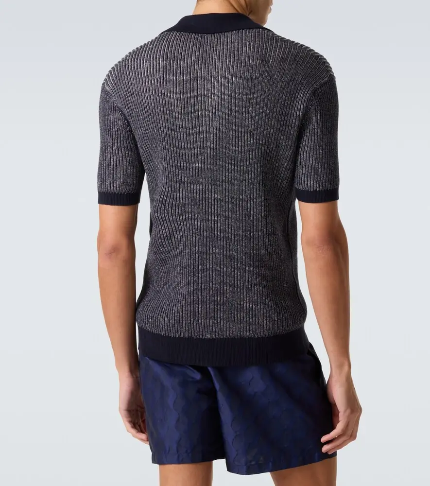 Frescobol Carioca Rino cotton and cashmere polo shirt | Thumbnail 6 Frescobol Carioca Rino cotton and cashmere polo shirt | Thumbnail 6