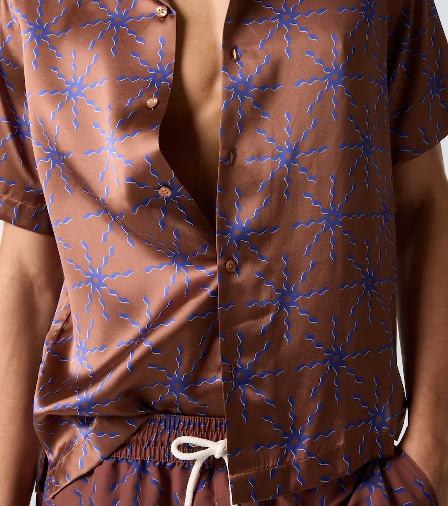 Frescobol Carioca Roberto silk shirt | Thumbnail 2 Frescobol Carioca Roberto silk shirt | Thumbnail 2