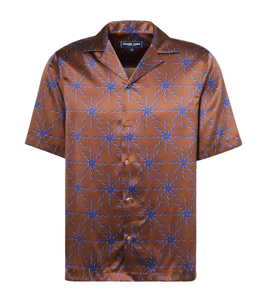 Frescobol Carioca Roberto silk shirt