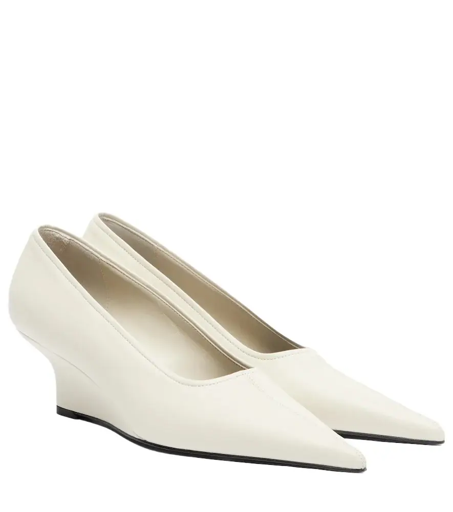 Toteme Sharp leather wedges | Image 1 Toteme Sharp leather wedges | Image 1