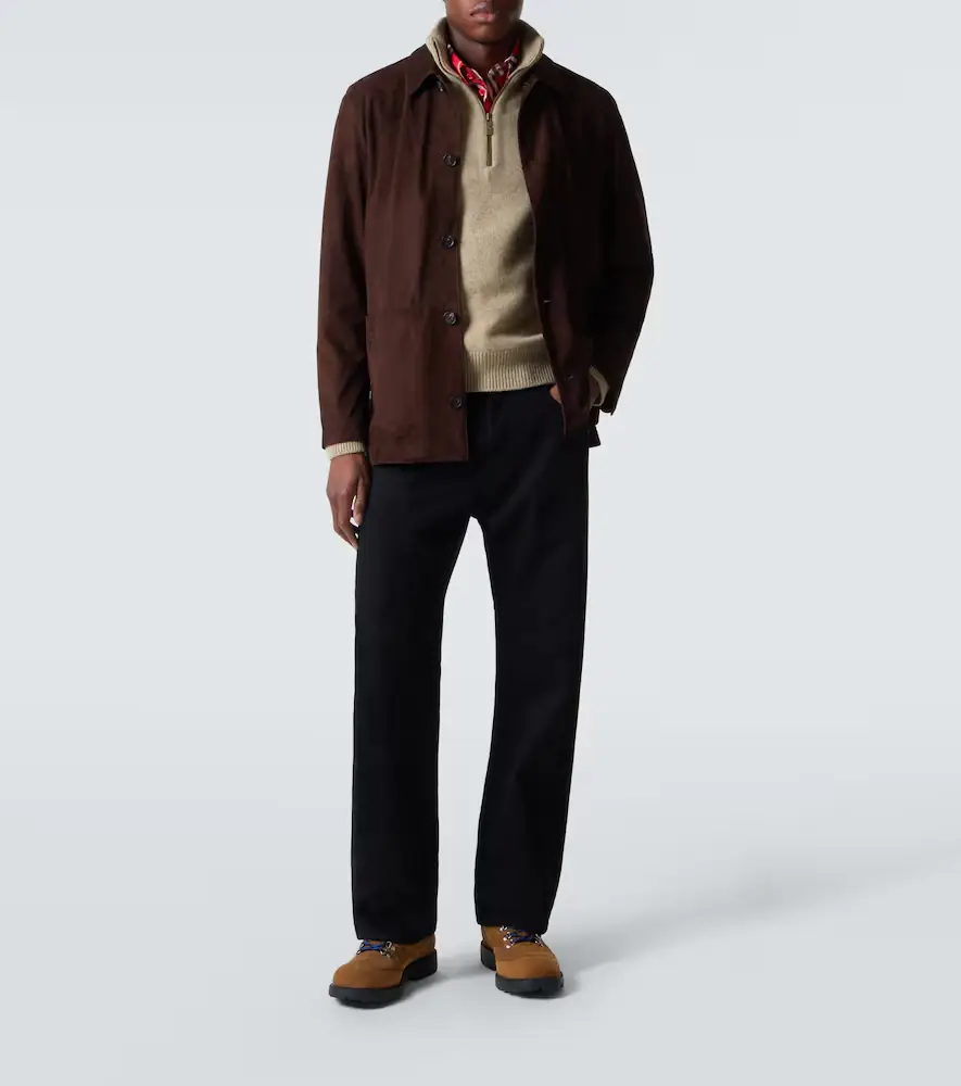 Burberry Check wool and cashmere half-zip sweater | Thumbnail 4 Burberry Check wool and cashmere half-zip sweater | Thumbnail 4