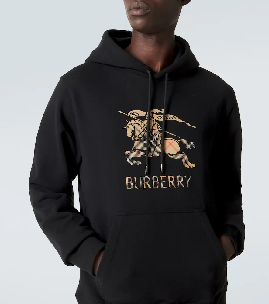 Burberry EKD cotton jersey hoodie | Thumbnail 4