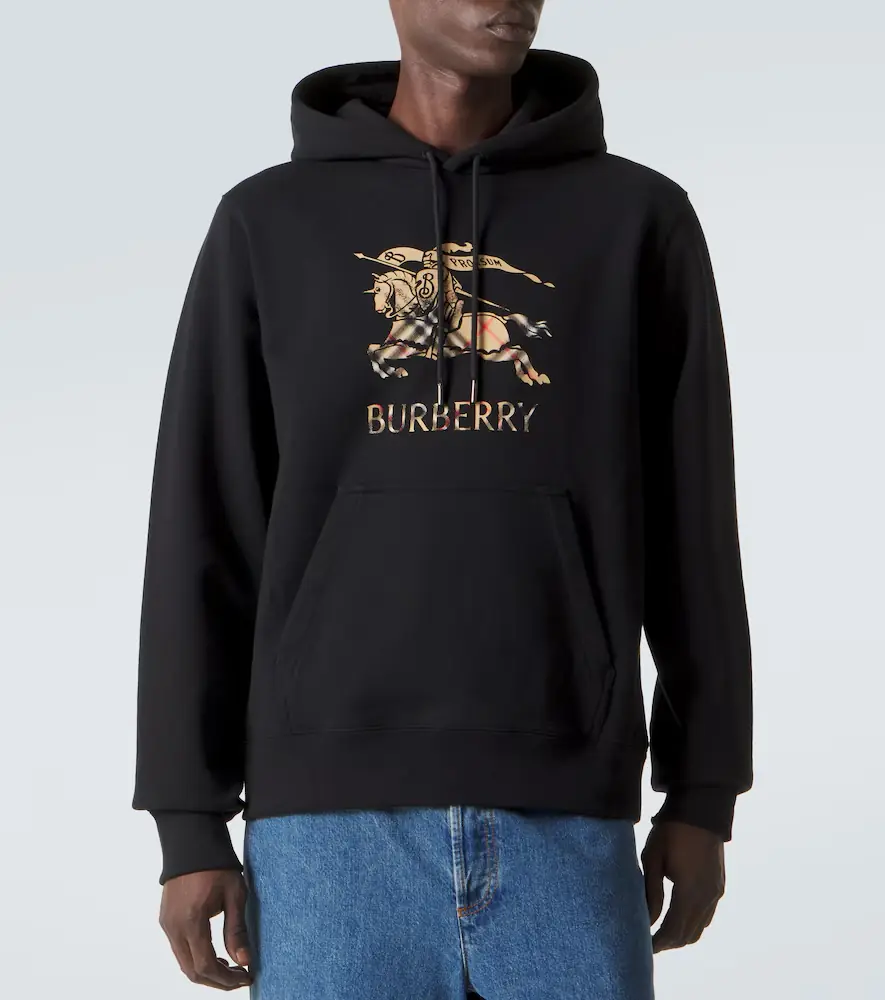 Burberry EKD cotton jersey hoodie | Thumbnail 5