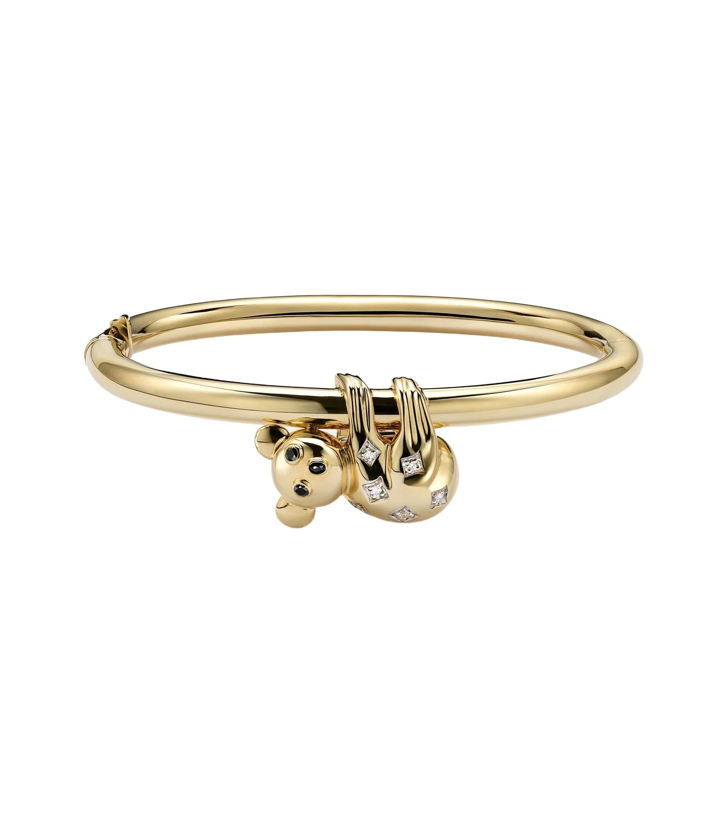 Koala 9kt gold and enamel bracelet with diamonds Koala 9kt gold and enamel bracelet with diamonds
