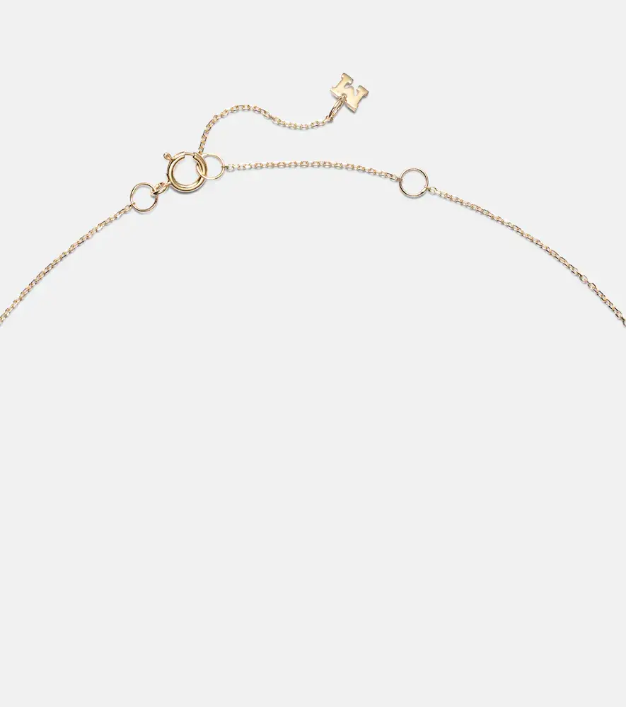 Mateo 14kt gold necklace with diamonds | Thumbnail 2