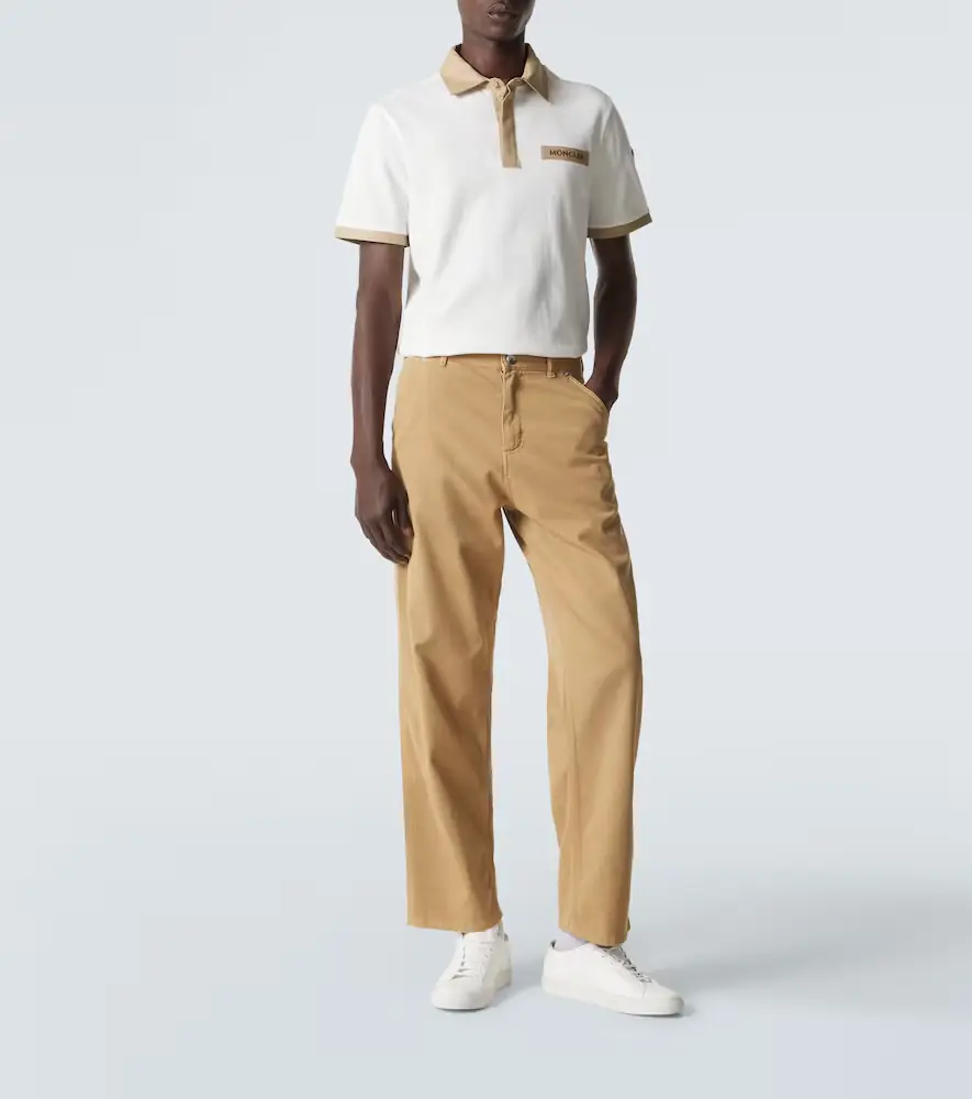 Moncler Logo cotton piqué polo shirt | Thumbnail 2 Moncler Logo cotton piqué polo shirt | Thumbnail 2