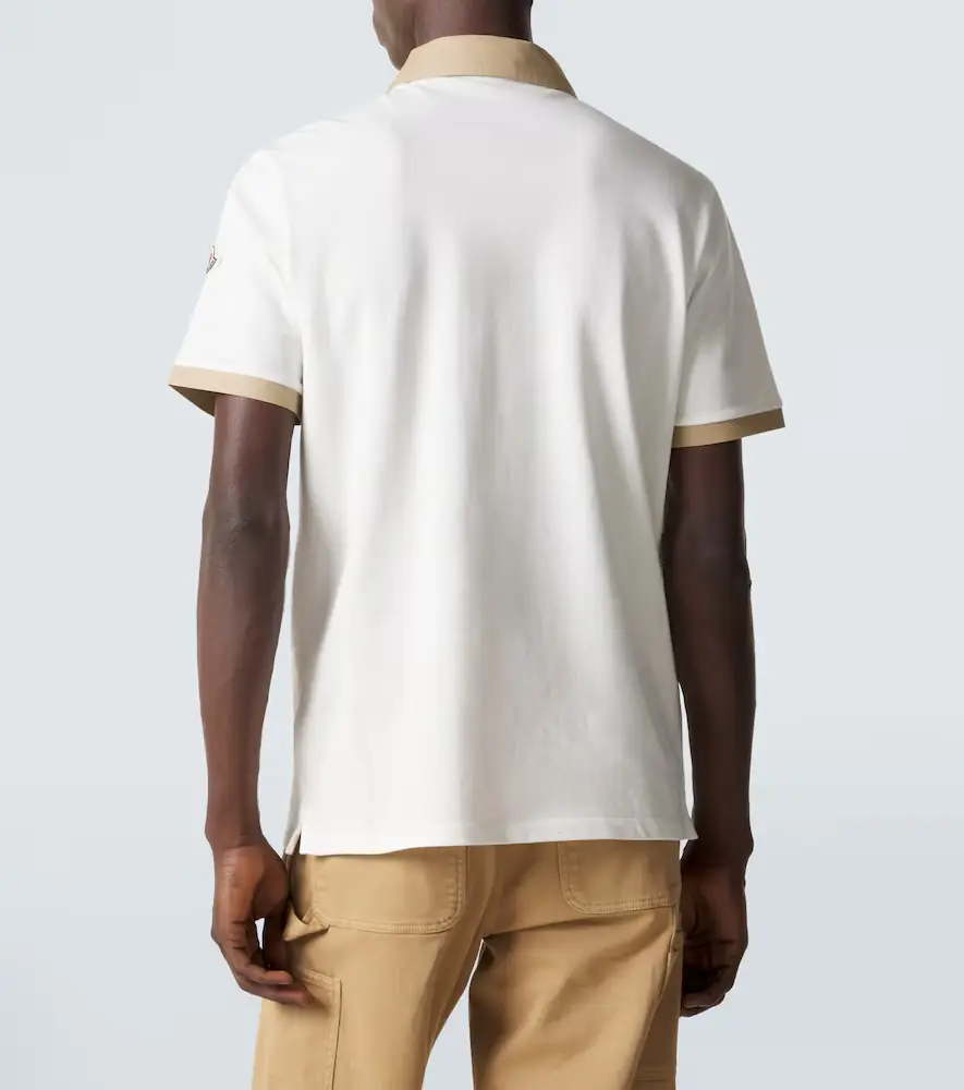 Moncler Logo cotton piqué polo shirt | Thumbnail 5 Moncler Logo cotton piqué polo shirt | Thumbnail 5