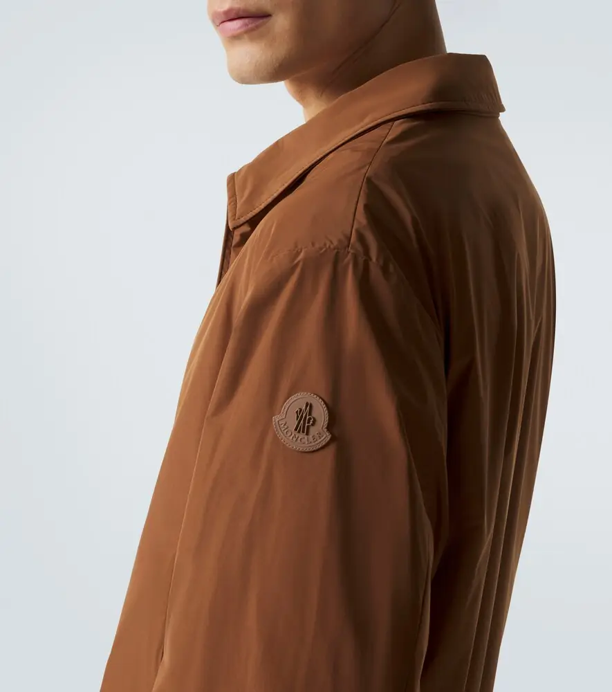 Moncler Socot leather-trimmed blouson jacket | Thumbnail 3