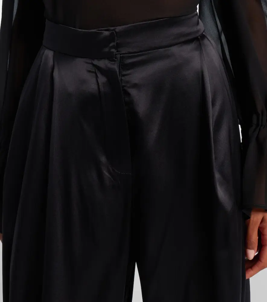 Nina Ricci Silk-blend satin wide-leg pants | Thumbnail 5