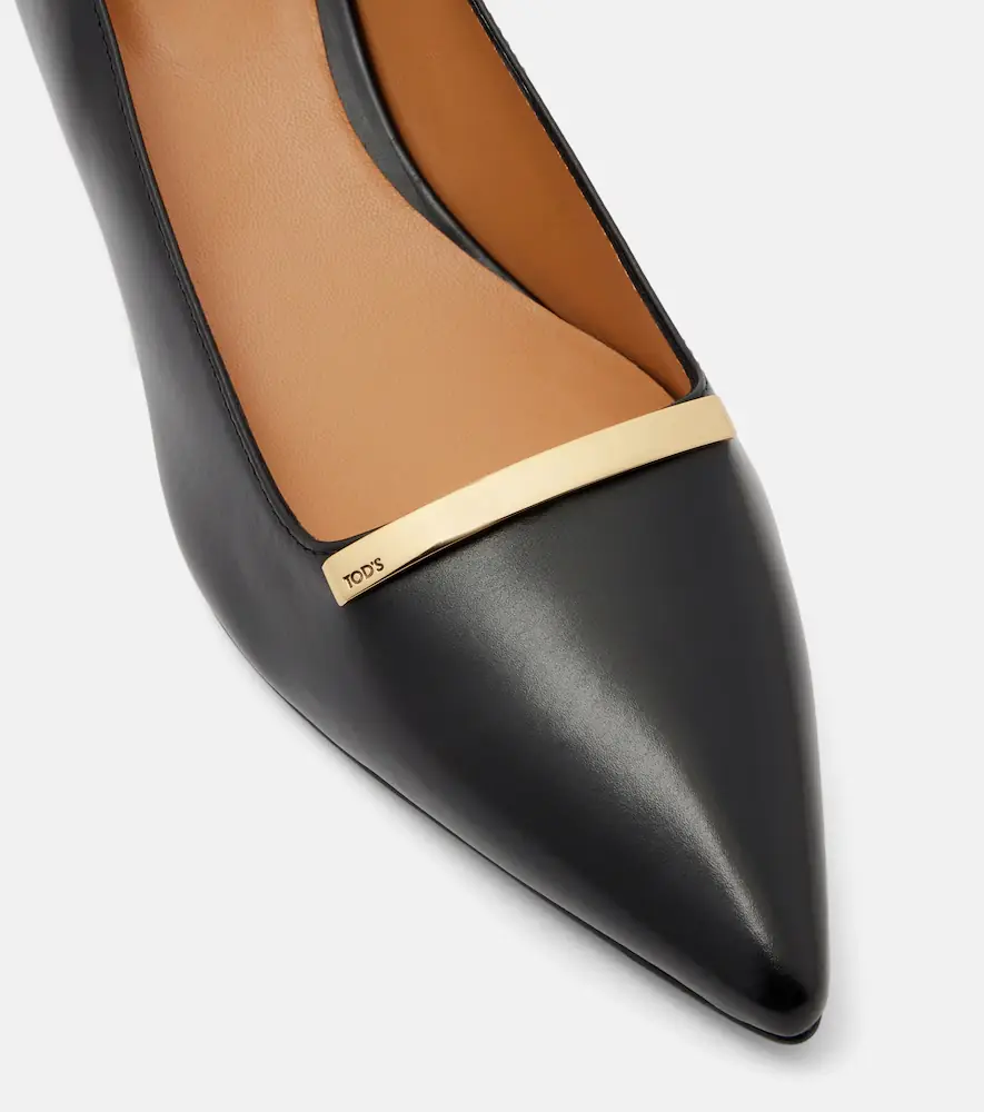 Tod's 40 leather pumps | Thumbnail 3