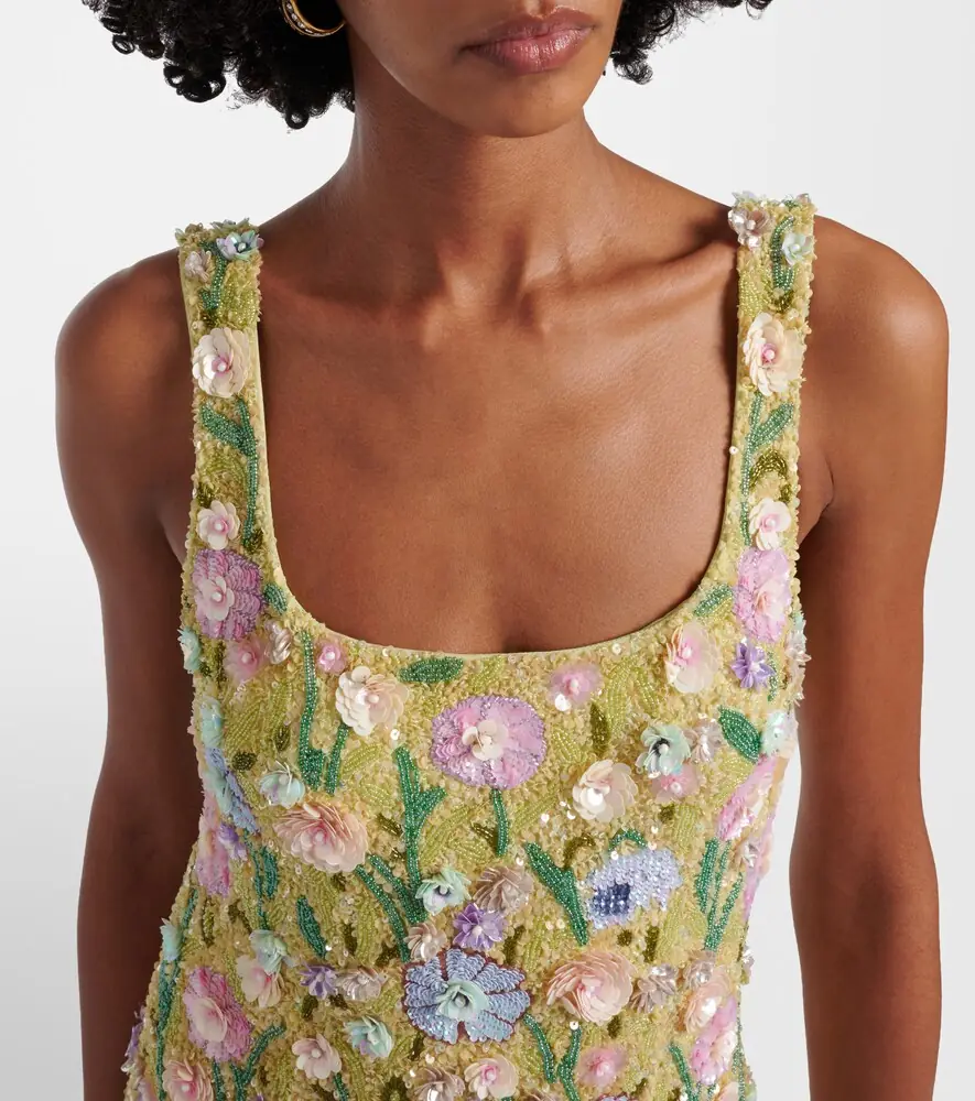 LA FUORI Là Fuori Embellished floral gown | Thumbnail 5 LA FUORI Là Fuori Embellished floral gown | Thumbnail 5
