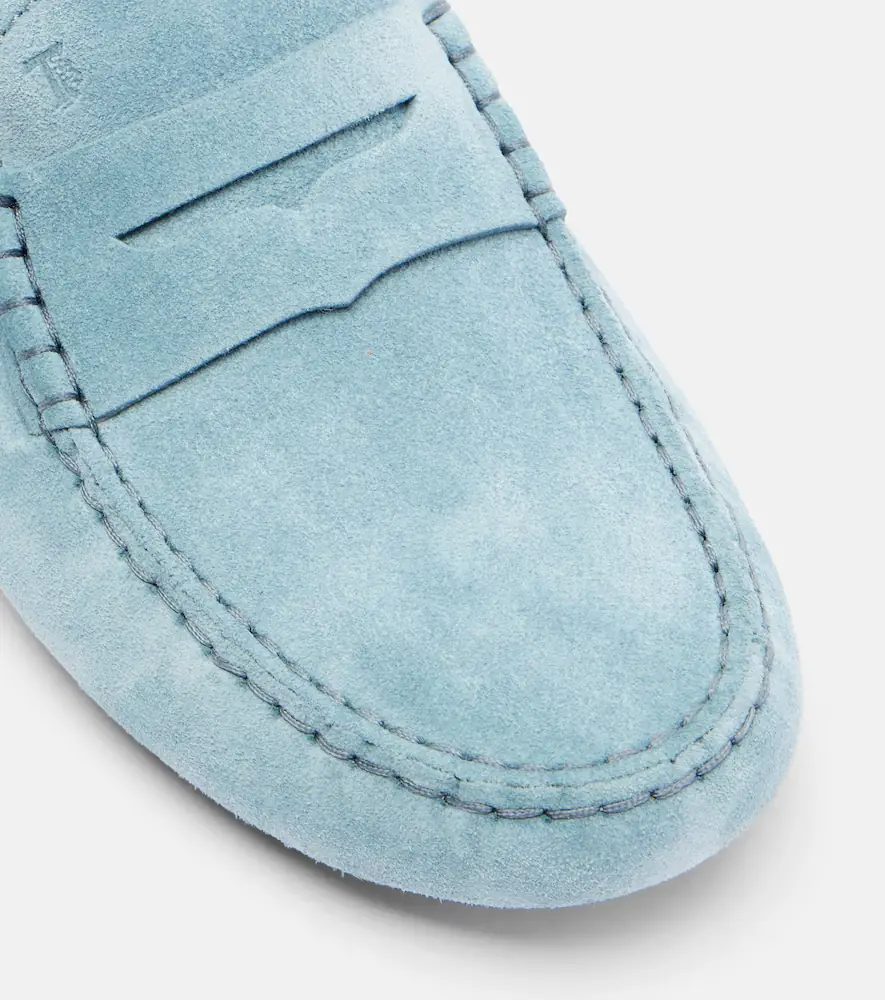 Tod's Gommino suede penny loafers | Thumbnail 4