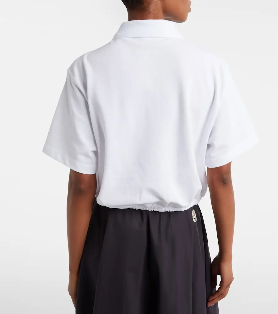 Moncler Cotton piqué polo shirt | Thumbnail 5 Moncler Cotton piqué polo shirt | Thumbnail 5