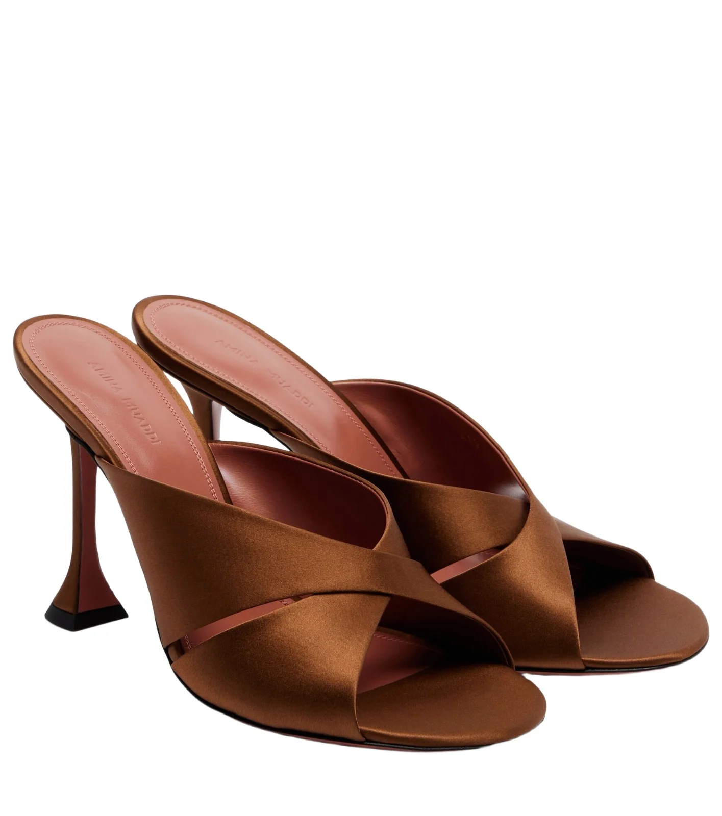 Salma satin mules Salma satin mules