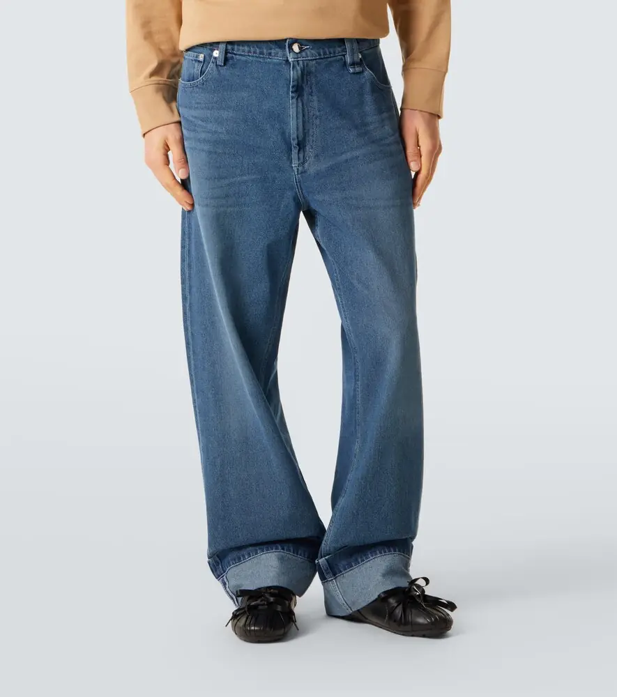 Simone Rocha Crystal-embellished straight jeans | Thumbnail 3