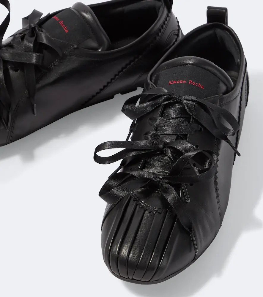 Simone Rocha Ballerina Grip leather sneakers | Thumbnail 4 Simone Rocha Ballerina Grip leather sneakers | Thumbnail 4