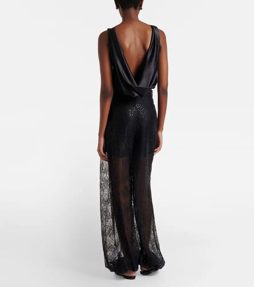 Nina Ricci Sequined lace balloon pants | Thumbnail 6