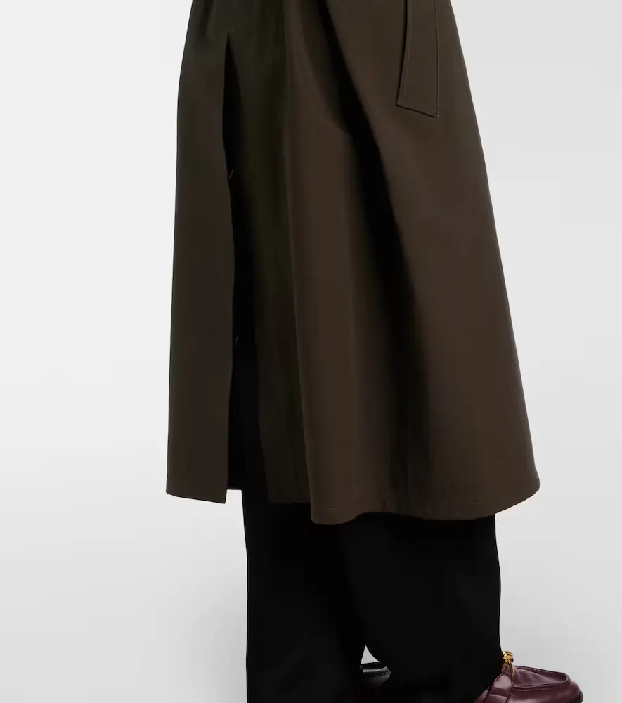 Bottega Veneta Intrecciato cotton-blend trench coat | Thumbnail 6