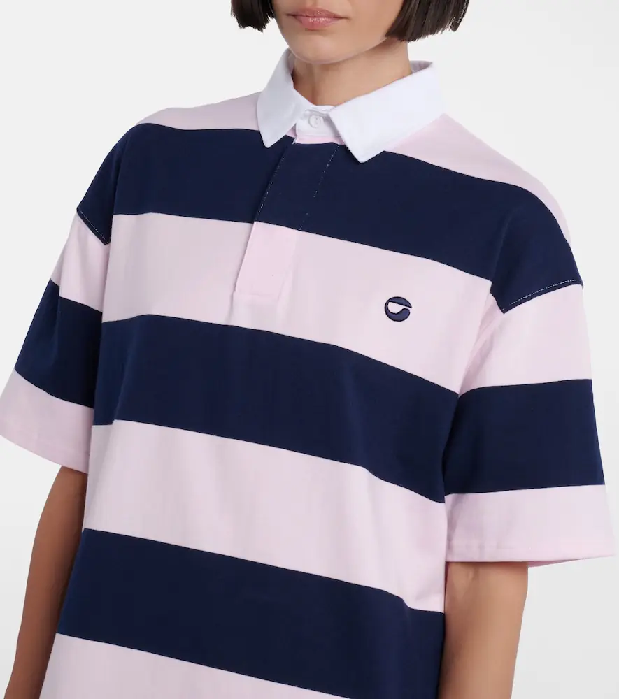 Coperni Striped cotton polo dress | Thumbnail 3 Coperni Striped cotton polo dress | Thumbnail 3