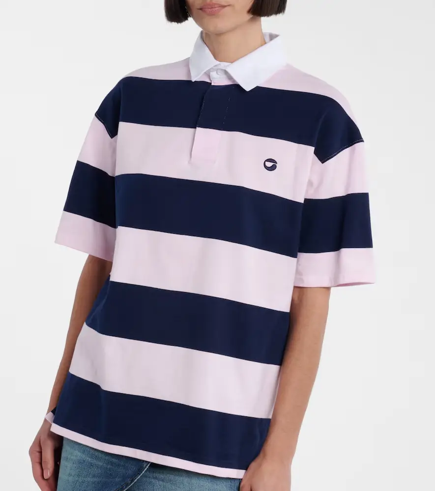 Coperni Striped cotton polo shirt | Thumbnail 2