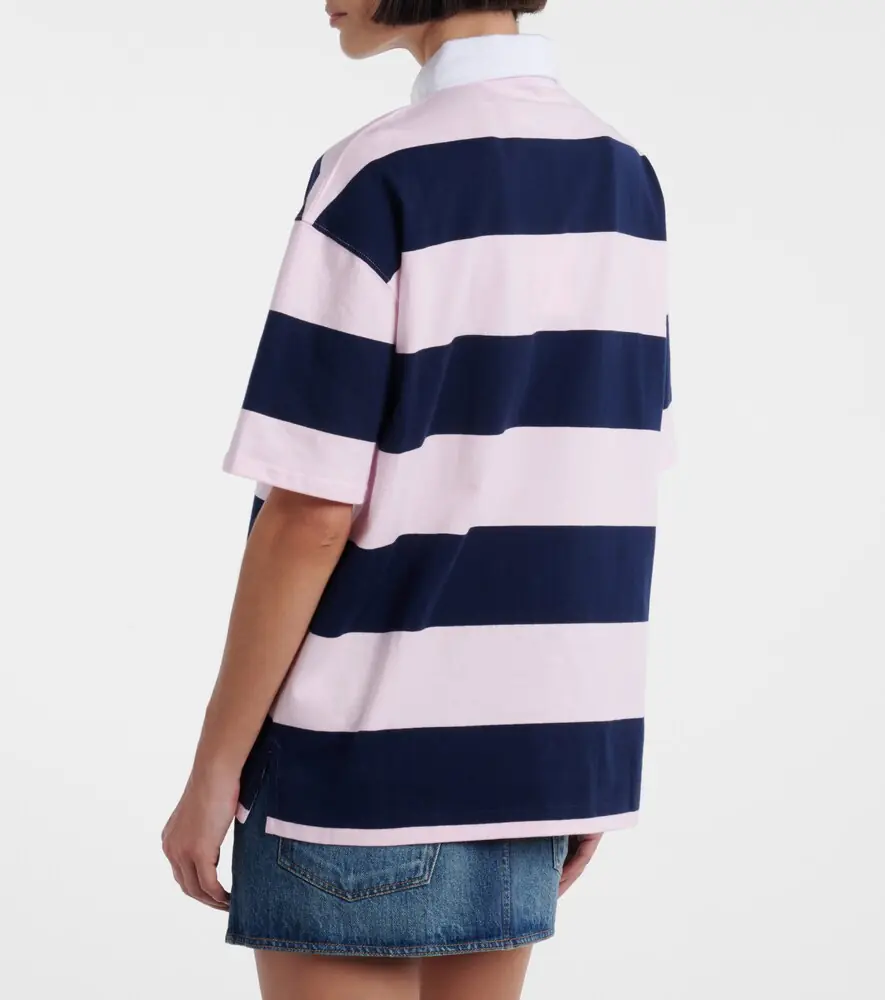 Coperni Striped cotton polo shirt | Thumbnail 5