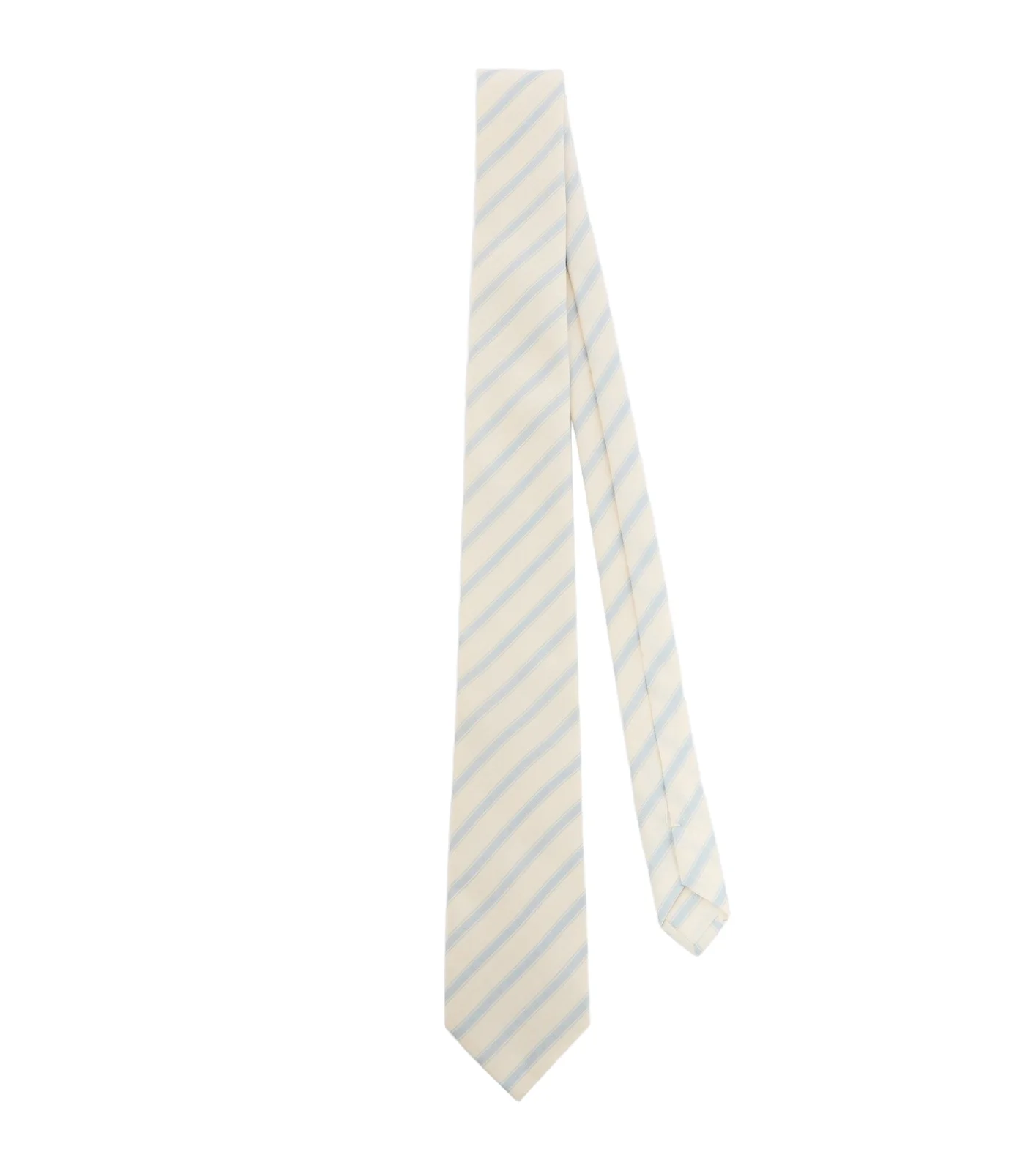 Saint Laurent Striped silk tie