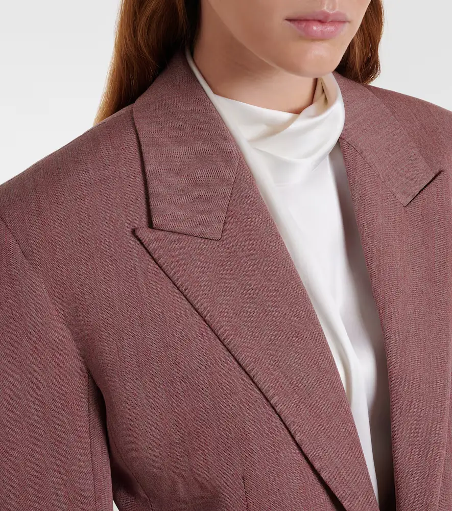 Bottega Veneta Wool and linen-blend blazer | Thumbnail 6