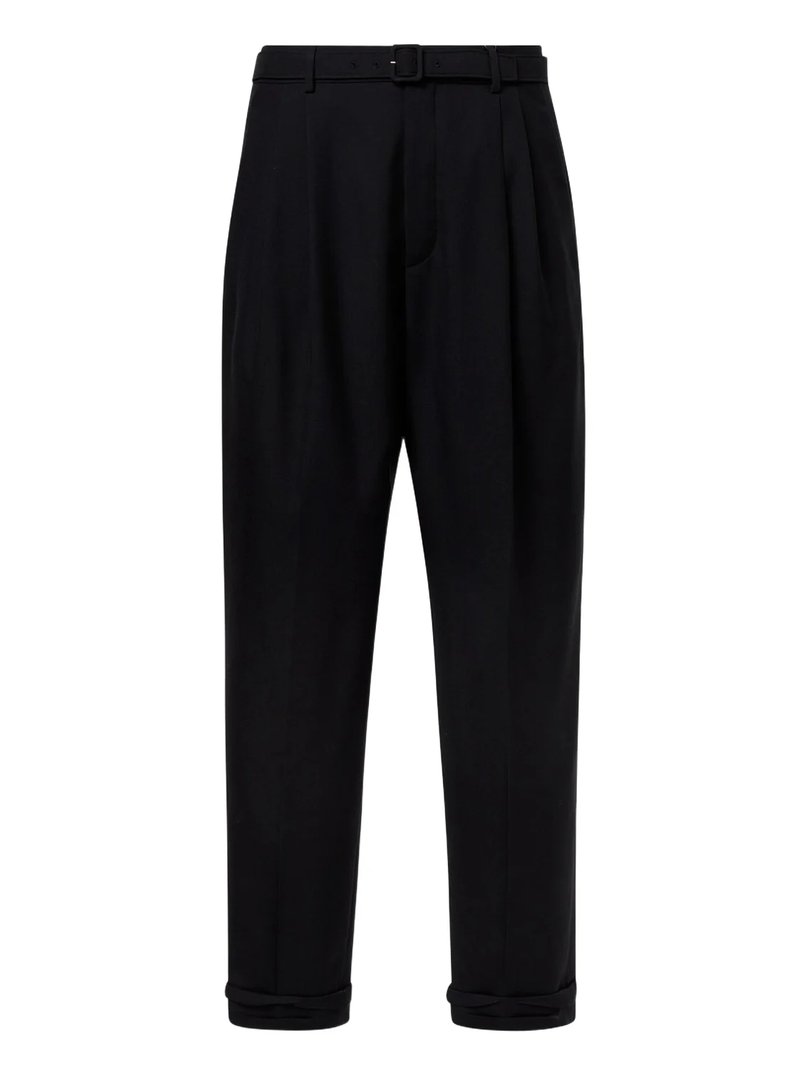 Wool gabardine straight pants Wool gabardine straight pants
