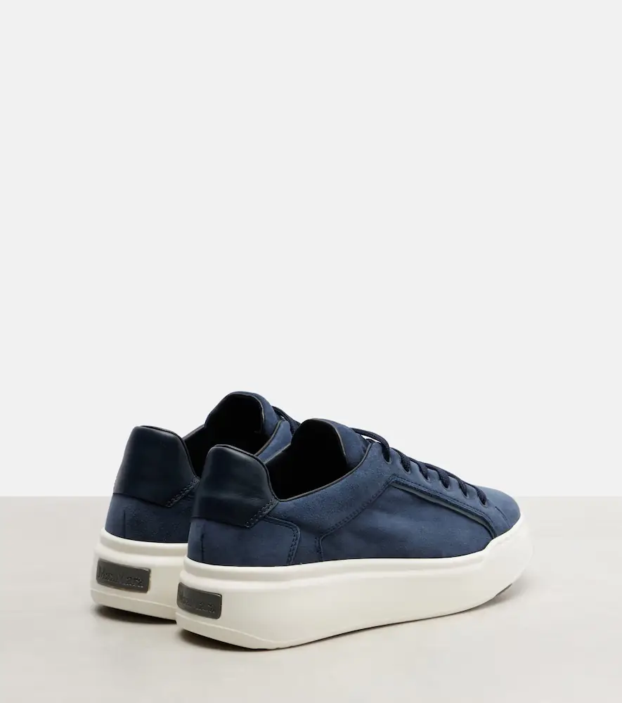 Max Mara Suede platform sneakers | Thumbnail 3 Max Mara Suede platform sneakers | Thumbnail 3